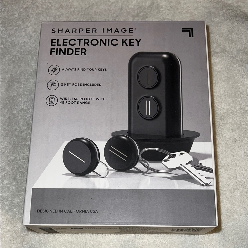 Sharper Image Black Key Locator Set